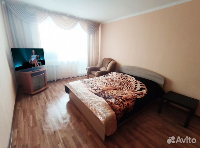 

1-к. квартира, 42 м², 2 кровати