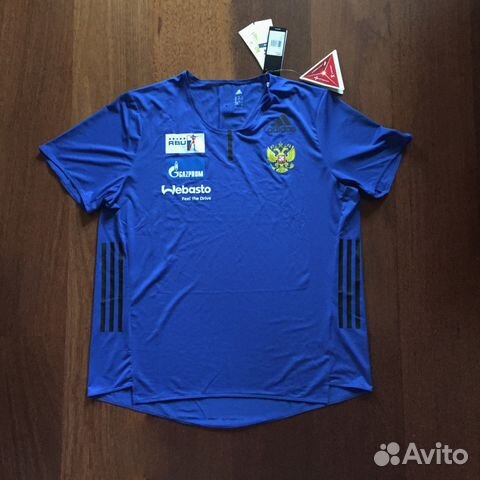 Спортивная футболка adidas Сборной России 2017/18г Спортивная футболка adidas Сборной России 2017/18г