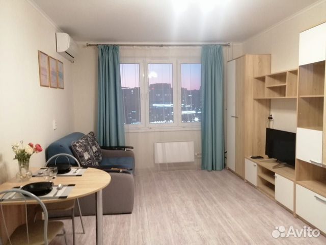 

1-к. квартира, 43 м², 2 кровати