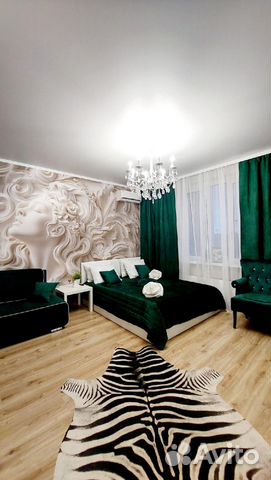 

1-к. квартира, 38 м², 2 кровати