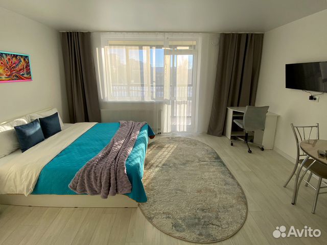 

Квартира-студия, 35 м², 1 кровать