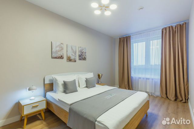 

1-к. квартира, 47 м², 2 кровати
