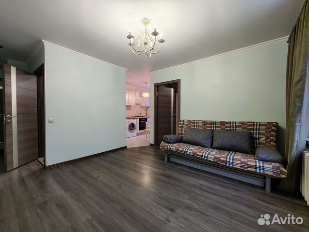 

2-к. квартира, 44 м², 2 кровати