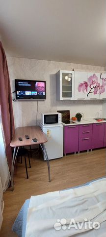 

Квартира-студия, 27 м², 2 кровати