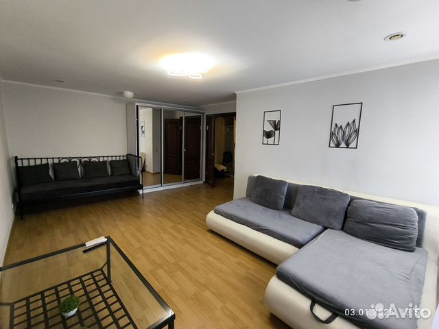 

1-к. квартира, 40 м², 2 кровати