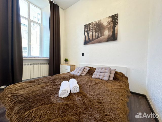 

1-к. квартира, 45 м², 2 кровати