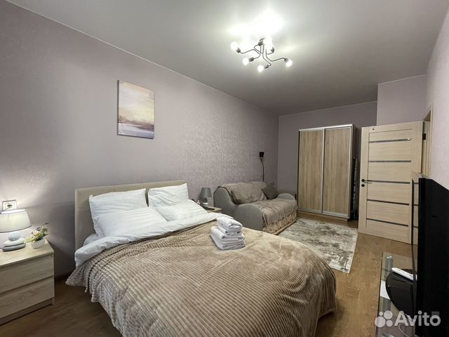 

1-к. квартира, 38 м², 3 кровати