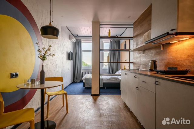 

Квартира-студия, 25 м², 2 кровати