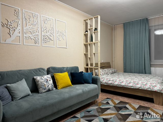 

1-к. квартира, 38 м², 2 кровати