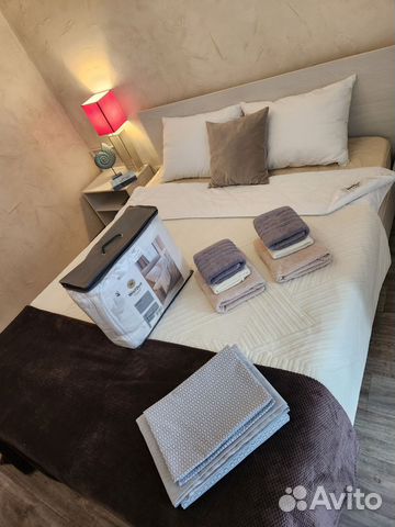 

Квартира-студия, 40 м², 2 кровати