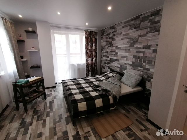 

1-к. квартира, 43 м², 2 кровати