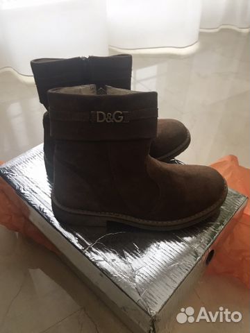 Ботинки на девочку DolceGabbana junior 32p