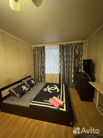 

1-к. квартира, 40 м², 2 кровати