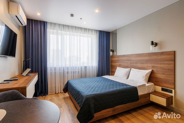 

Квартира-студия в апарт-отеле, 21 м², 2 кровати