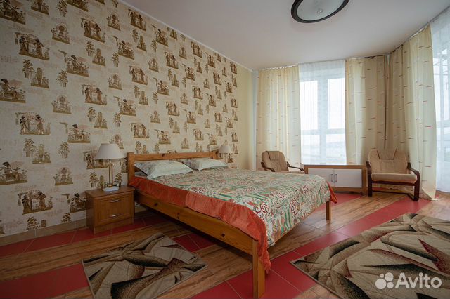 

1-к. квартира, 61 м², 2 кровати