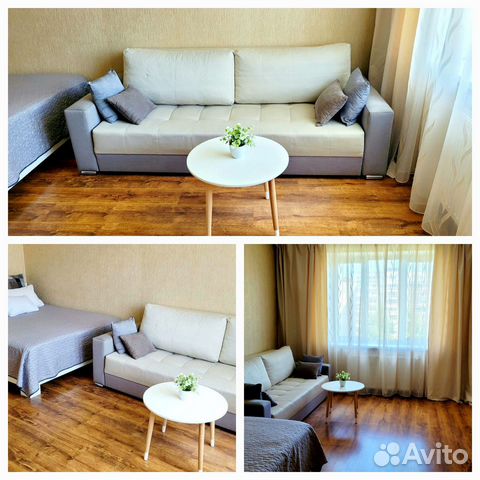 

1-к. квартира, 42 м², 2 кровати