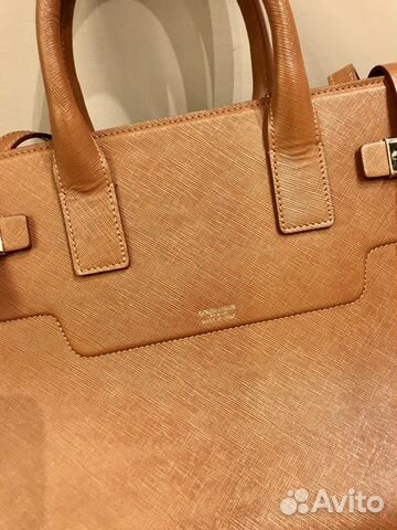 Сумка Giorgio Armani коричневая - кэмел Сумка Giorgio Armani коричневая - кэмел