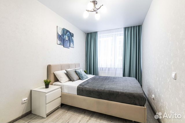 

1-к. квартира, 40 м², 2 кровати