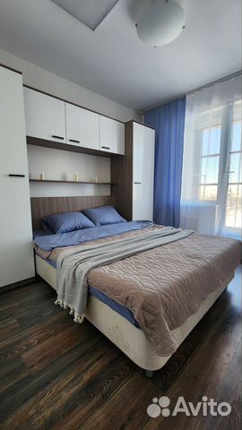 

1-к. квартира, 37 м², 2 кровати