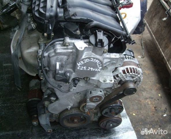 Двигатель на nissan serena C25 MR20DE (24 тыс км) Двигатель на nissan serena C25 MR20DE (24 тыс км)