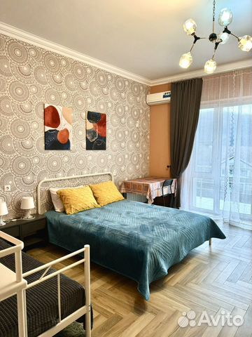 

1-к. квартира, 47 м², 3 кровати