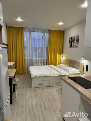 

Квартира-студия, 20,4 м², 2 кровати