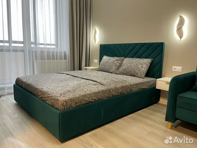 

Квартира-студия, 27 м², 2 кровати