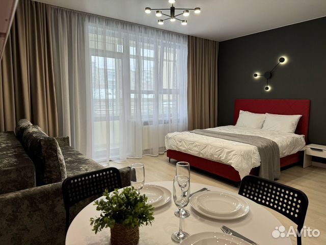 

Квартира-студия, 31 м², 2 кровати
