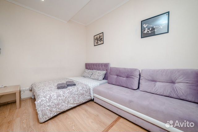 

Квартира-студия, 20 м², 2 кровати