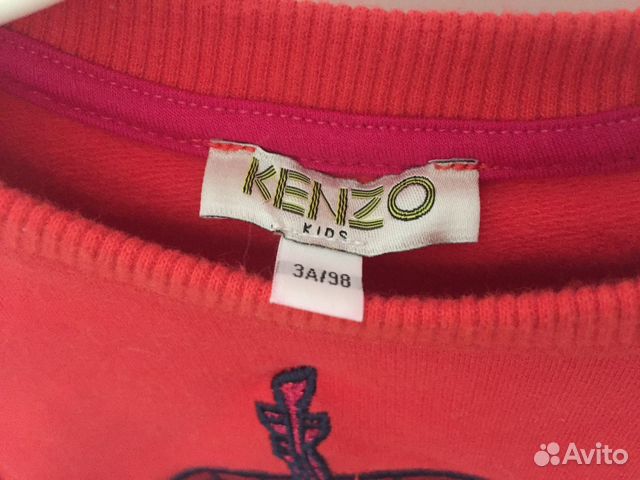 Свитшот Kenzo 3 года Свитшот Kenzo 3 года