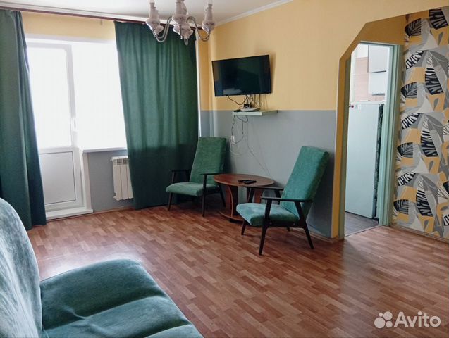 

2-к. квартира, 45 м², 2 кровати