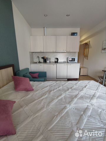 

Квартира-студия, 24 м², 2 кровати