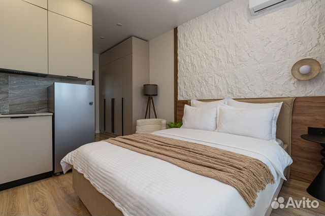 

Квартира-студия, 30 м², 1 кровать
