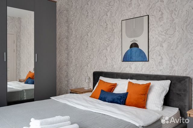 

1-к. квартира, 41 м², 2 кровати