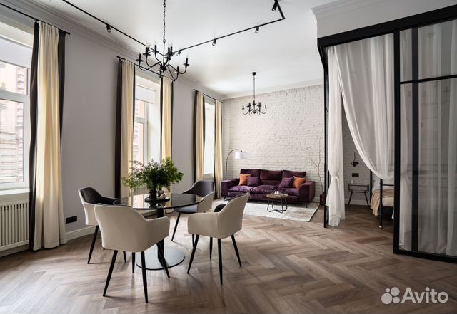 

2-к. квартира, 66 м², 2 кровати