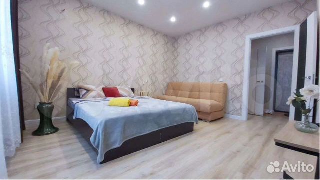 

1-к. квартира, 39 м², 3 кровати