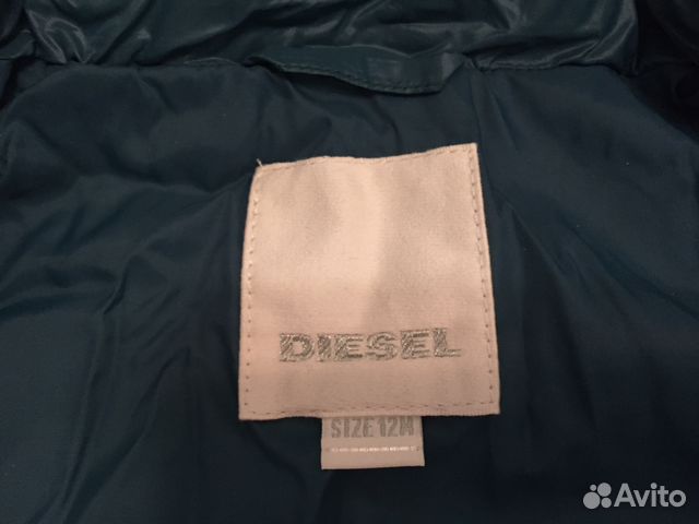 Новый детский пуховик куртка Diesel (натур. пух) Новый детский пуховик куртка Diesel (натур. пух)