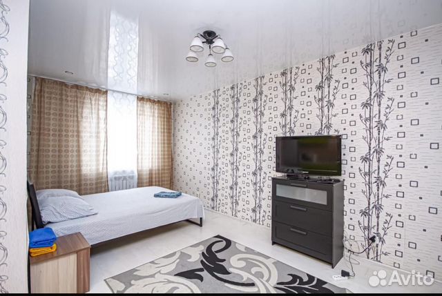 

Квартира-студия, 45 м², 2 кровати