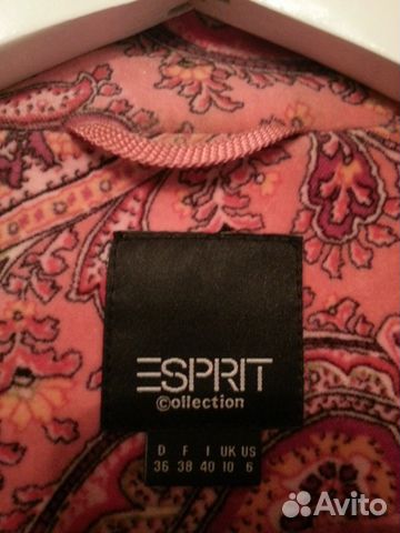 Пиджак марки Esprit бархат р.44-46 Пиджак марки Esprit бархат р.44-46