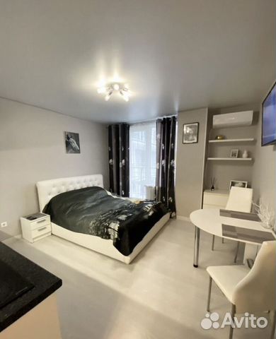 

Квартира-студия, 28 м², 1 кровать