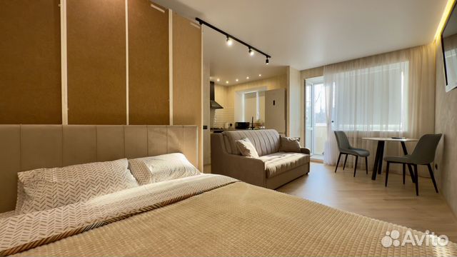 

Квартира-студия, 34 м², 2 кровати