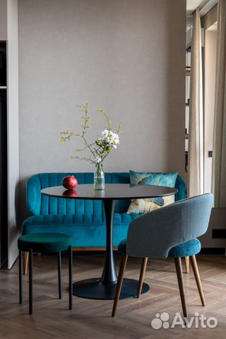 

Квартира-студия, 45 м², 2 кровати