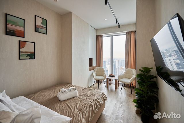 

Квартира-студия, 17,1 м², 1 кровать