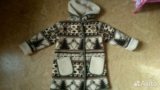 Пальто флисовое Biarma новое