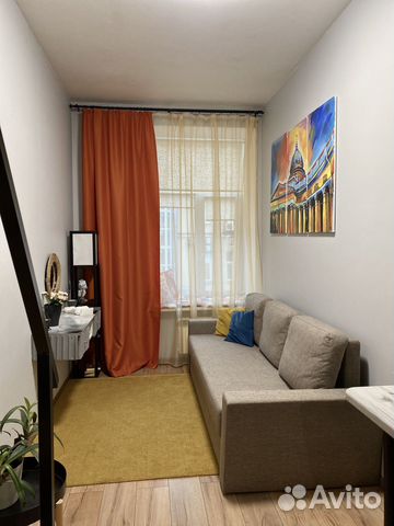

Квартира-студия, 19 м², 2 кровати