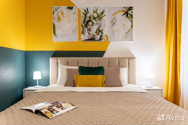 

Квартира-студия, 27 м², 2 кровати