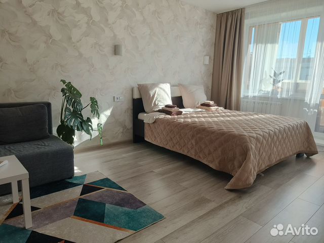 

1-к. квартира, 34 м², 2 кровати