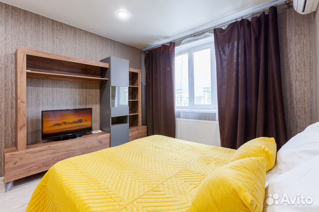 

1-к. квартира, 44 м², 2 кровати