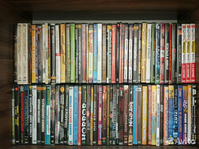 DVD фильмы, 150шт