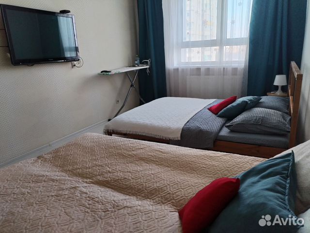 

1-к. квартира, 40 м², 3 кровати